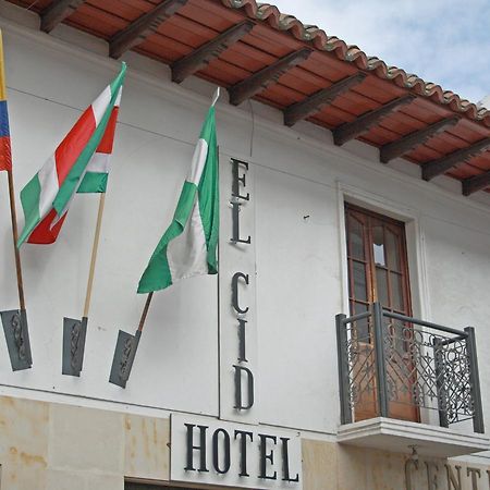 Hotel El Cid Plaza Tunja Exterior foto